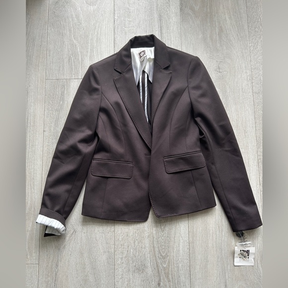 Anne Klein Jackets & Blazers - Chocolate Brown Suit Blazer NWT